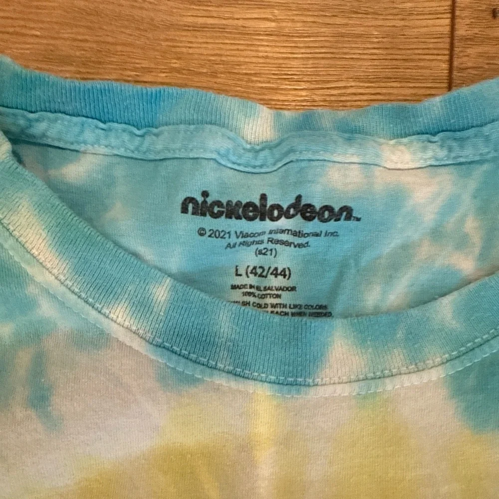 Nickelodeon Tie Dye T Shirt Adult Size L Rugrats Ren & Stimpy Hey Arnold 90s Y2K - Picture 3 of 8